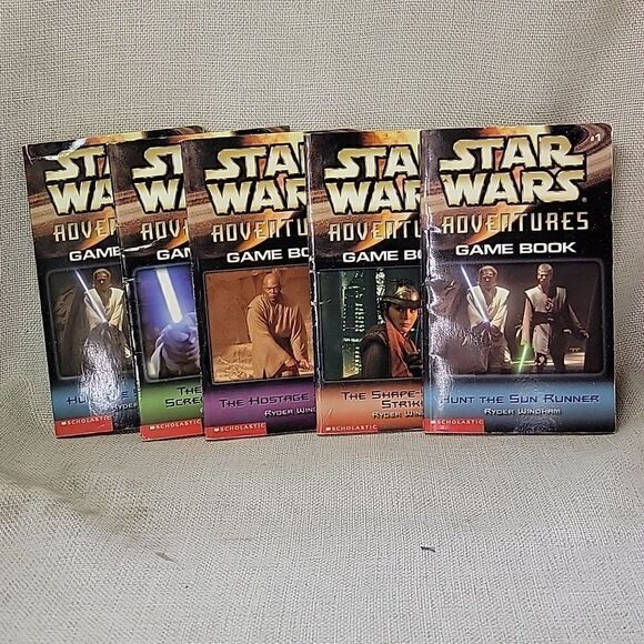 5 Star Wars Game Book series paperback books - Picture 1 of 10